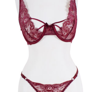 KAPSIZ BALENLİ İPLİ ŞIK TAKIM