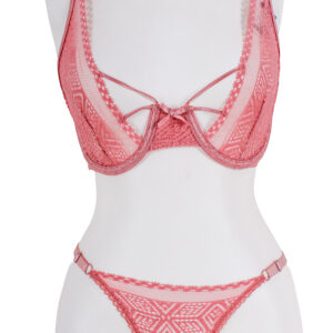 KAPSIZ BALENLİ İPLİ ŞIK TAKIM