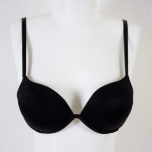 Siyah Yarım Dolgulu Sütyen