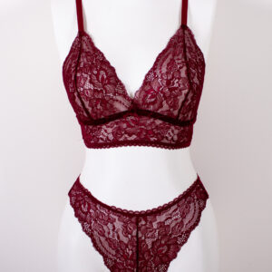 Balensiz Dantelli Bralet Takım