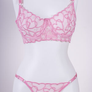 KALP İŞLEMELİ TÜL TAKIM